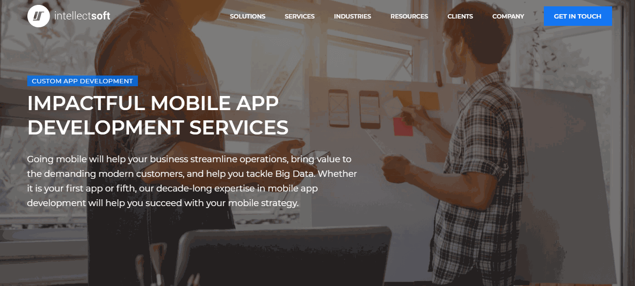 Intellectsoft Mobile App Development Screenshot1